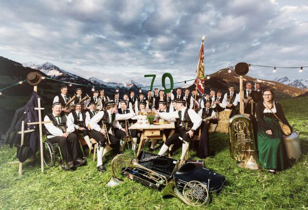 Vor 70 Jahren wurde der Musikverein Fraßenecho Raggal gegründet. Dieses Wochenende wird gefeiert.MV Fraßenecho Raggal (2)