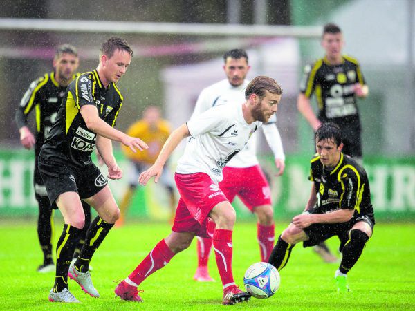 Vor drei Wochen im Cup liefen die Altacher den Rothosen nur hinterher. Sams