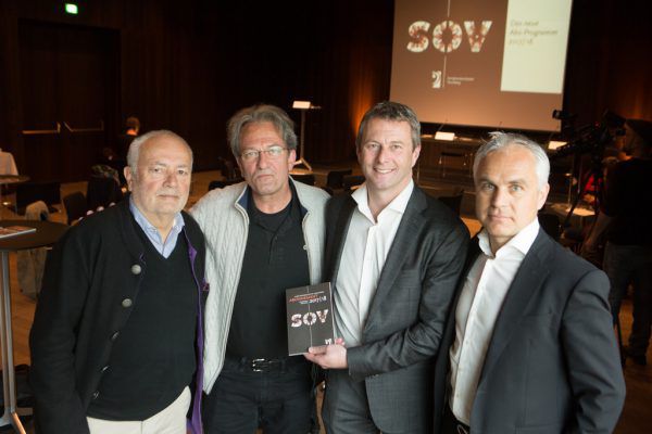 Wolfgang Burtscher, Gerard Korsten, Thomas Heißbauer und Manfred Schnetzer (v.l.). Klaus Hartinger