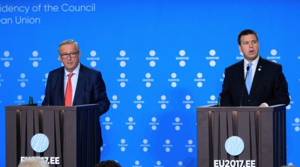 Ab heute EU-Ratsvorsitzeneder: Jüri Ratas. AFP / Petras Malukas