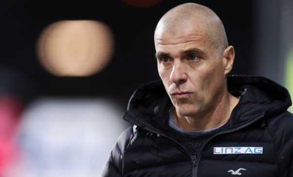 Klaus Schmidt schaffte mit Blau-Weiß Linz in dieser Saison den Klassenerhalt in der Erste Liga.GEPA