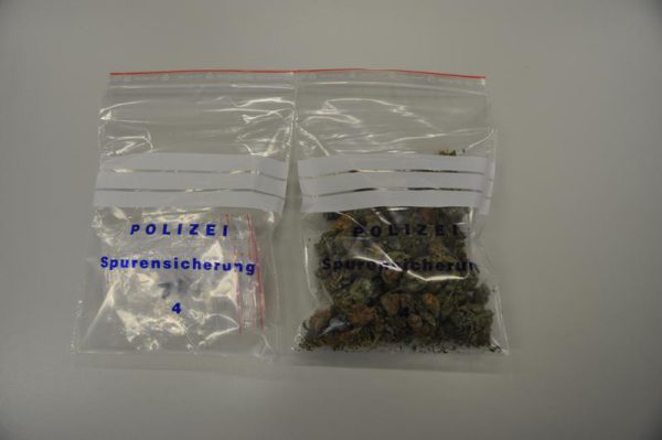 30 Gramm Marihuana wurden sichergestellt. LP LIechtenstein