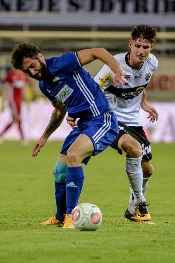 Altach spielt heuer bereits im Europacup und hat die Möglichkeit, sich im kommenden Jahr erneut zu qualifizieren. GEPA/Lerch
