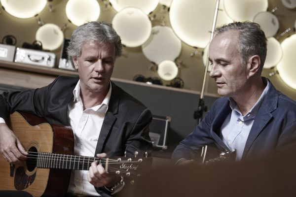 Gerald (l.) und Elgar Fleisch werden viele Lieder vom jüngsten Album spielen.