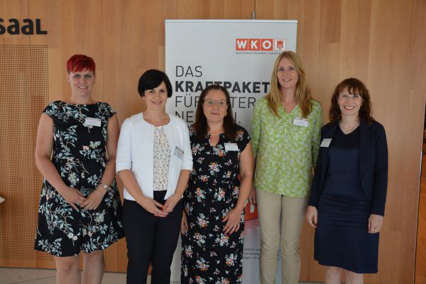 Organisationsteam der WKV: Pamela Treffer-Reis, Christina Marent, Nicole Schiffer, Ulrike Gabriel und Evelin Büchel (v .l.). Marion Hofer (5)