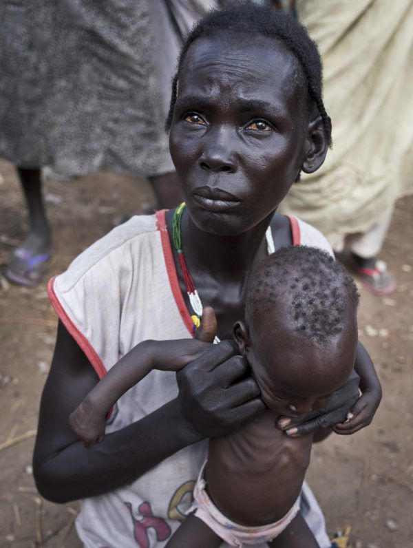 Papst Franziskus engagiert sich im Südsudan. AP