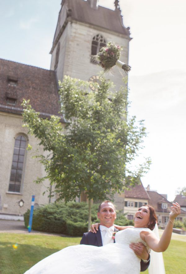 Pfarrer Georg Willam gab den kirchlichen Segen in der St.-Gallus-Kirche in Bregenz.