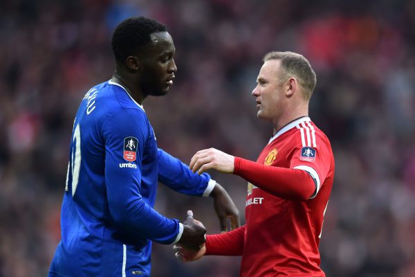 Romelu Lukaku und Wayne Rooney tauschen wohl die Plätze. AFP Photo