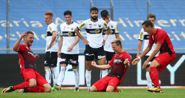 Zum ersten Mal in dieser Saison musste Altach eine Niederlage hinnehmen. APA