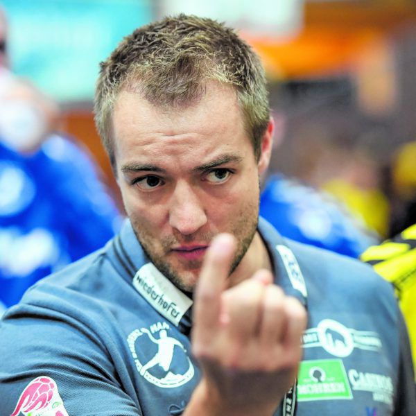 Bregenz-Trainer Jörg Lützelberger kann heute seinen Vorgänger Hedin rächen. GEPA/Lerch