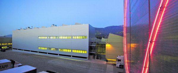 Das Werk Zumtobel in der Schweizerstraße in Dornbirn.