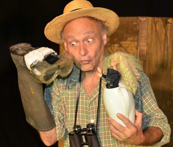 Robert Kahr in „Der andere Onkel“. Theater Wagabunt