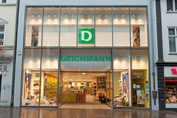 Eine Deichmann-Filiale. Deichmann