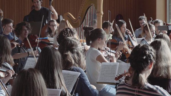 Fast 90 junge Musiker und Musikerinnen sind heuer bei Christoph Eberles Projekt dabei. Quarta 4