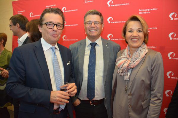 Hans-Peter Metzler, Wolfgang und Andrea Kaufmann (v.l.).Andrea Fritz-Pinggera (4)