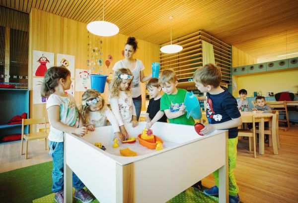 In den Lustenauer Kindergärten stand ein Jahr lang das Thema Energie im Fokus. Energieinstitut/Markus Gmeiner, Vetterhof