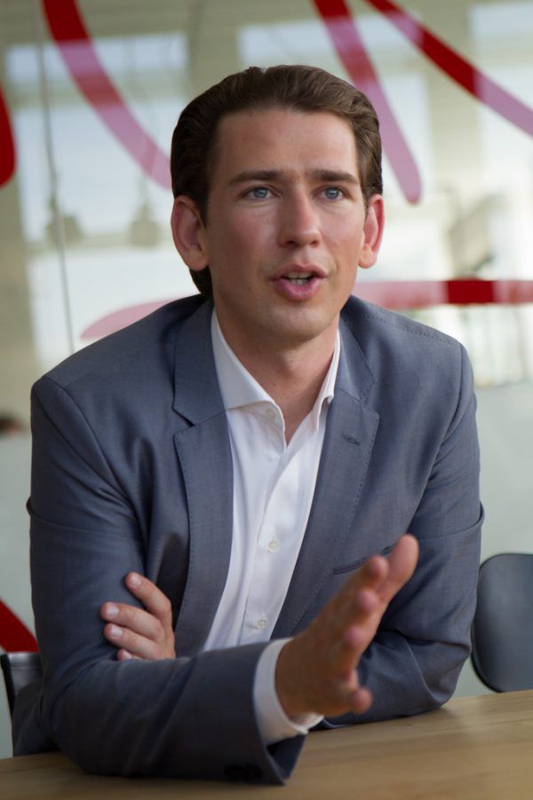 ÖVP-Spitzenkandidat Sebastian Kurz fordert eine kontrollierte Zuwanderungspolitik. Klaus Hartinger
