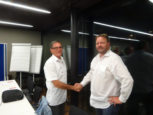 Reinhard Rüf und Christian Vögel. SPÖ götzis
