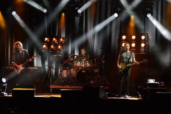 Sting (rechts) und Band begeisterten. Ongaretto- Furxer