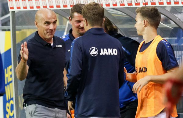 Trainer Schmidt dürfte Valentino Müller (ganz rechts) heute zu Einsatzminuten verhelfen. APA