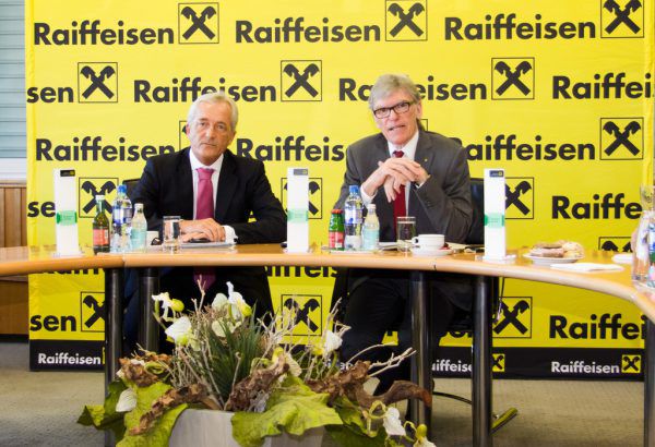 Vorstandsvorsitzender Wilfried Hopfner. Raiffeisenlandesbank