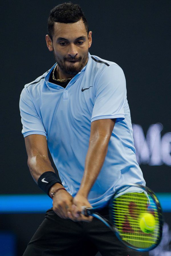 Nick Kyrgios droht aufgrund seines rüpelhaften Verhaltens eine weitere Strafe.  AFP