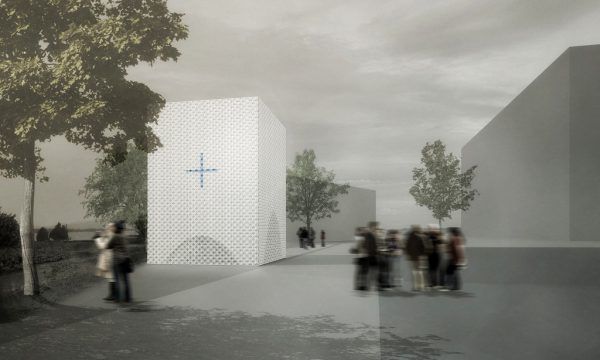 Rendering der Kapelle. bechter Zaffigani