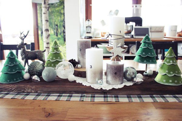 Adventkranz der besonderen Art. Jasmine ­Hörhager (2)