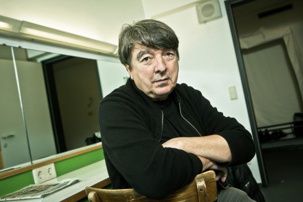 Bernhard Leute in der Garderobe des Landestheaters.  Klaus hartinger