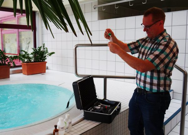 Die Hygiene in den öffentlichen Badeanlagen wird regelmäßig überprüft.  VLK