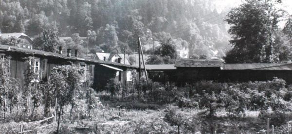 Flüchtlinge – im Bild das Lager in Bregenz-Weidach in den 1950er-Jahren – waren in der Nachkriegszeit ein wichtiger Aspekt in der Sozialpolitik. Landesarchiv