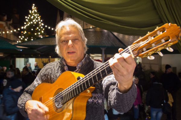 Alljährlicher Fixpunkt: Konzert am Feldkircher Weihnachtsmarkt.