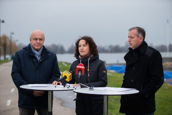 Anton Weber, Eva Hammerer und Björn Riedmann (v.l.). Philipp Steurer (3)