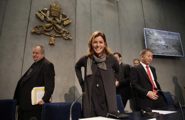 Barbara Jatta steht an der Spitze der Vatikanischen Museen. AP/Tarantino