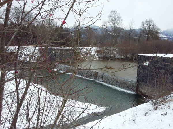 Der Wasserfall an der Frutz – beeindruckend Sommer wie Winter. Hertha Glück