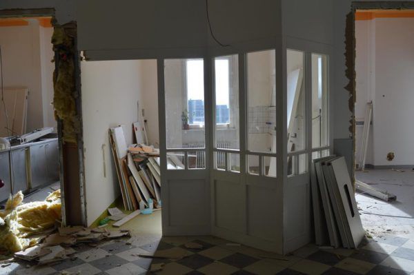 Die Bauarbeiten an der Palliativstation gehen voran. LKH Hohenems