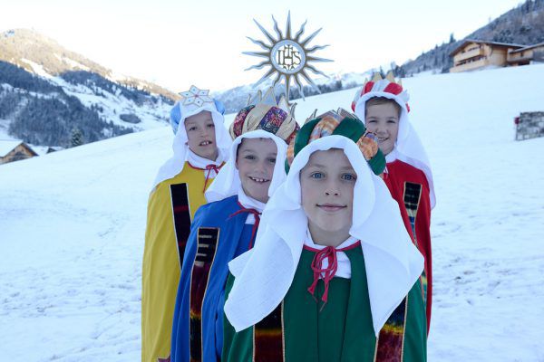 Diese vier waren im heurigen Jänner in Raggal unterwegs und haben die Weihnachtsbotschaft überbracht. Daniel Ongaretto-Furxer