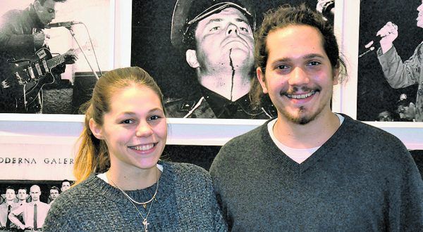 Leonie Hirn und Calvin Mechora.  Wolfgang Ölz