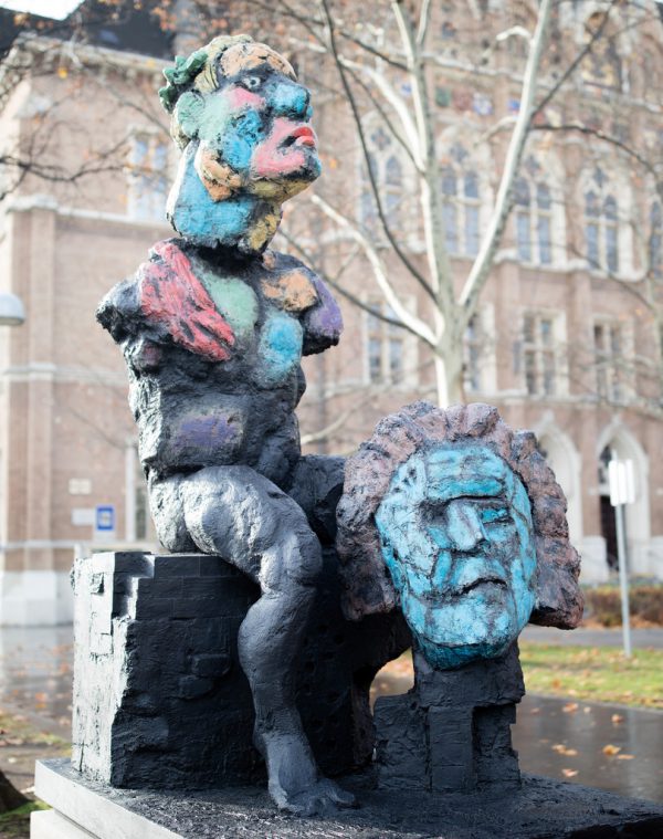 Lüpertz’ Beethoven-Statue in Wien. APA