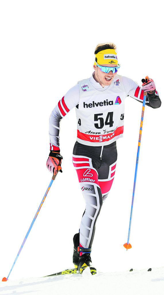 In Oberstdorf zeigte sich Dominik Baldauf immer wieder an der Spitze (r.). Gepa, Klaus Hartinger