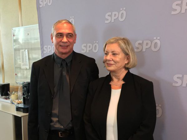 Klaus Gasser und Gabi Sprickler-Falschlunger. Vol-Live/Rauch