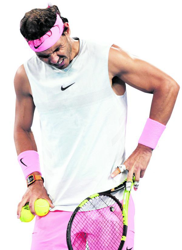 Nadal musste sich geschlagen geben. AFP
