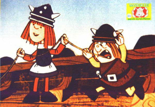 Der kleine Wickie hat die rettenden Ideen.   Einhorn Film