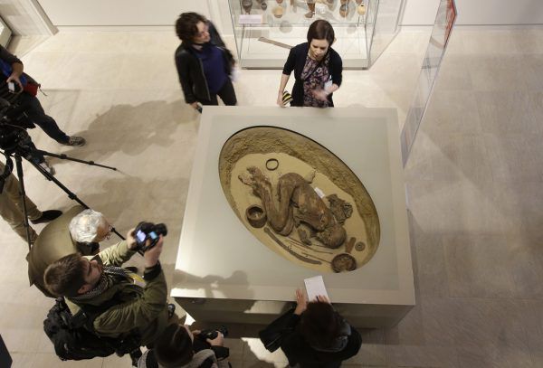 Eine Mumie im Ägyptischen Museum in Turin. AP