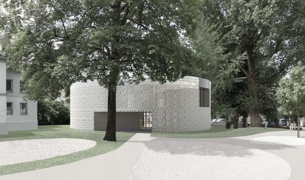 So wird der fertige Neubau ausschauen.  Stadt Dornbirn