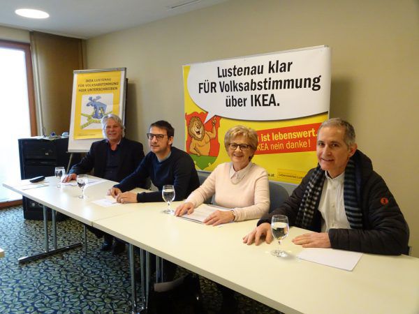 Simon Zünd von der Bürgerinitiative „Lebenswertes Lustenau“. Lebenswertes Lustenau