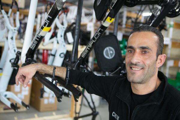 Anas Sobhia arbeitet seit September 2016 im Simplon-Lager. Klaus Hartinger (3)