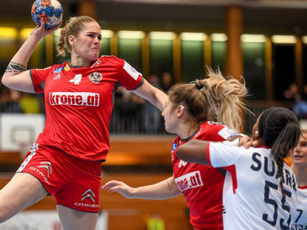 Beate Scheffknecht war beste ÖHB-Werferin. GEPA/Lerch