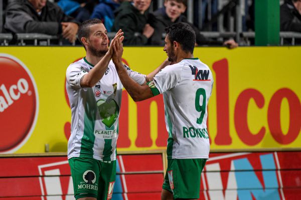 Das Duo Christopher Drazan (l.)/Ronivaldo ist für die Offensive der Austria unverzichtbar. Gepa/Lerch