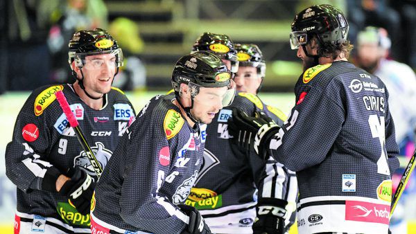 Die Dornbirner konnten gestern einen Overtimesieg bejubeln.  GEPA/Lerch